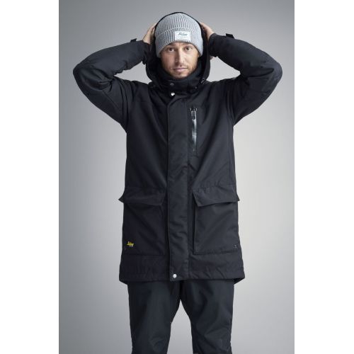 1800 Parka impermeable con aislamiento AllroundWork 37.5® negro